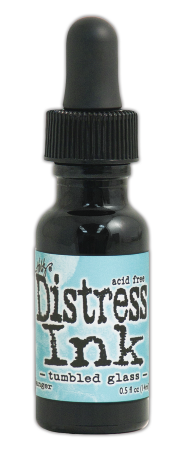 Tim Holtz Distress Pad Reinker - Tumbled Glass