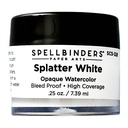 Spellbinders Splatter Watercolor 0.25 oz - White Opaque