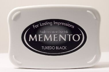 Memento Dye Ink Pad - Tuxedo Black