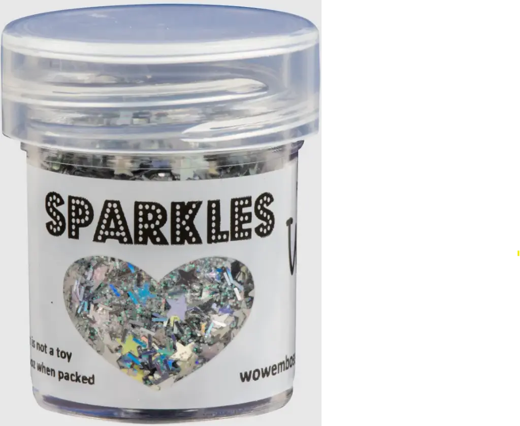 WOW! Sparkles Glitter 15ml - SPRKL030 Starlight