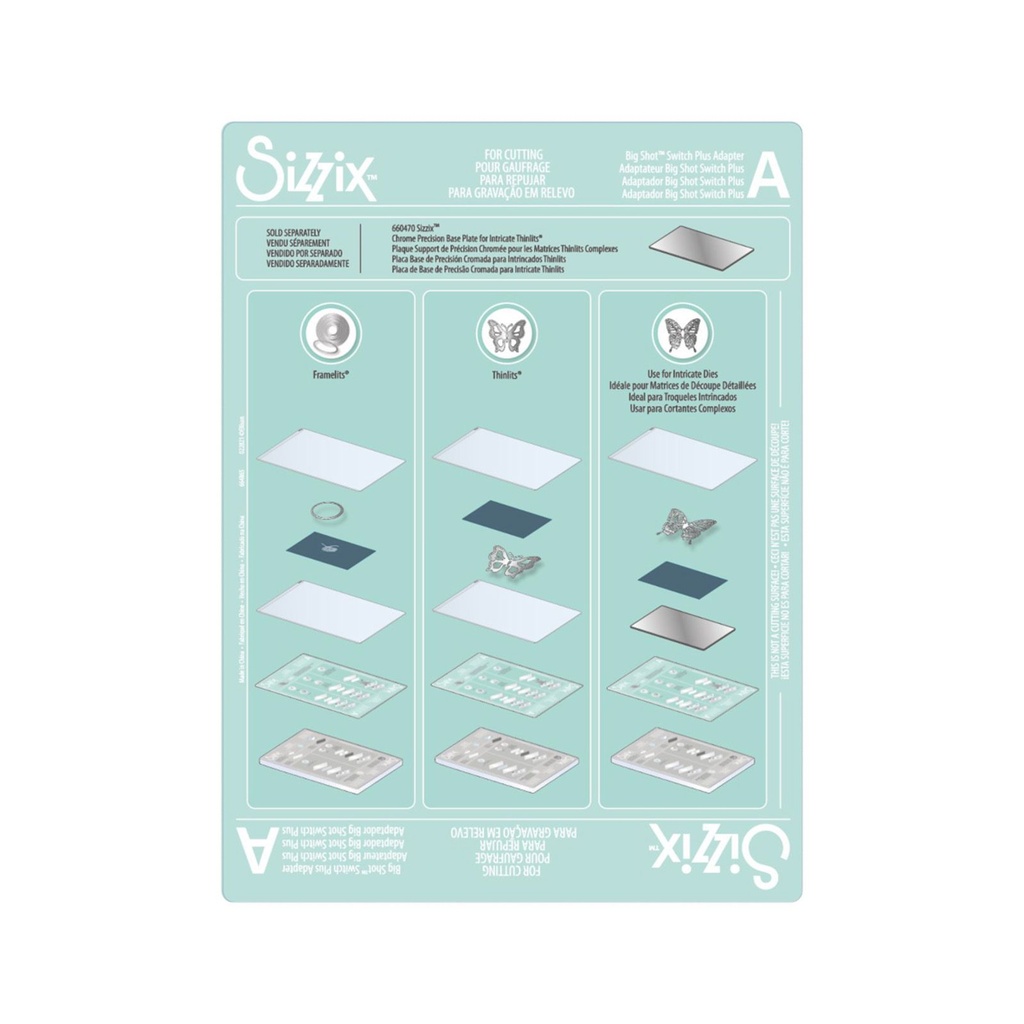 Sizzix Big Shot Switch Plus Accessory - Adapter A Standard