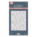 Spellbinders BetterPress Plate - BP-287 Script Tekst