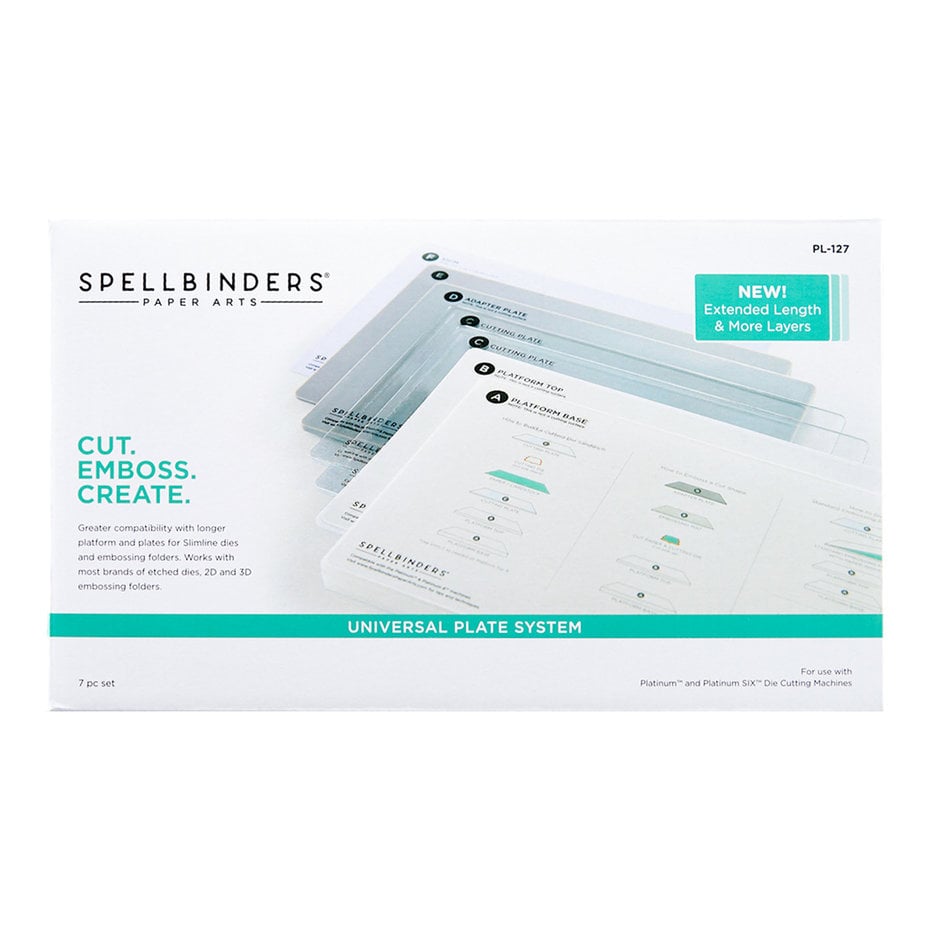 Spellbinders Universal Plate System 7/Pkg