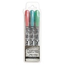 Tim Holtz Distress Crayon Set  3/Pkg - Holiday Set 6