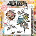 Aall and Create Stencils 6x6"  Ethereal Garden - AALL-PC-240 Wild Rose