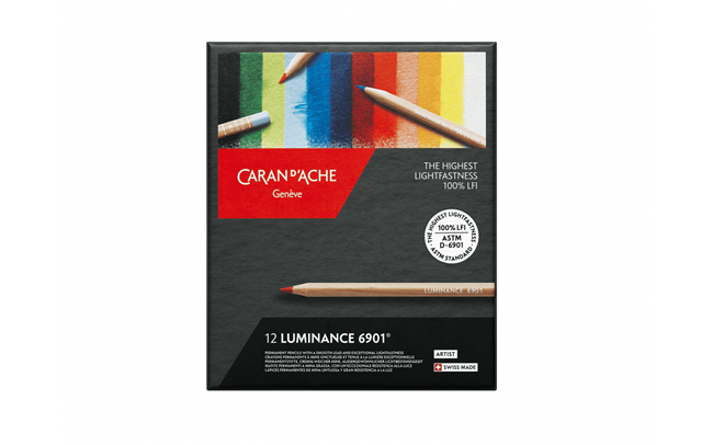 Caran d'Ache Luminance Kleurpotlood 6901 - 12 colours