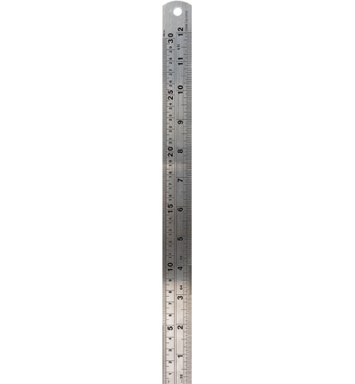 Metalen Liniaal 30cm/12"