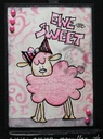 Stampotique Wood Stamp - 13029 Ewe