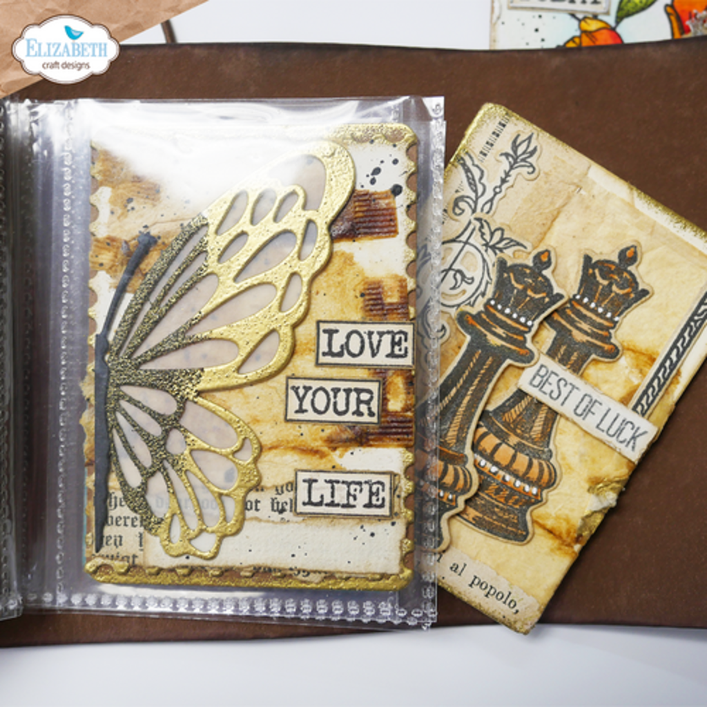 Elizabeth Craft Designs - AJS01 ATC Art Journal Sleeves
