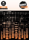 Studio Light Mask Grunge Collection - Lines and Dots nr. 206
