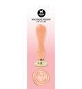 Studio Light Wax Stamp with Handle Peach heart Essentials Tools nr. 09