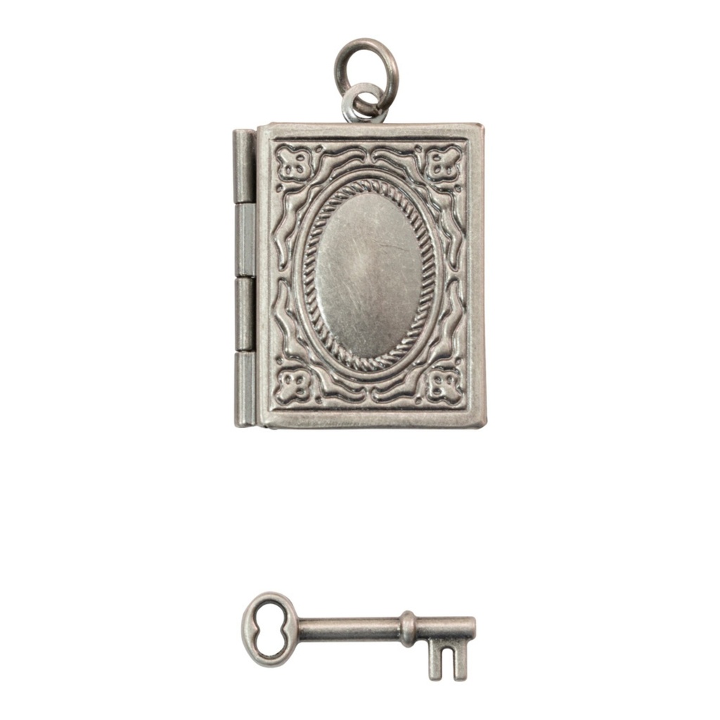 Idea-ology Tim Holtz Assemblage - THA20121 Locket Book and Key 2/Pkg