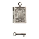 Idea-ology Tim Holtz Assemblage - THA20121 Locket Book and Key 2/Pkg