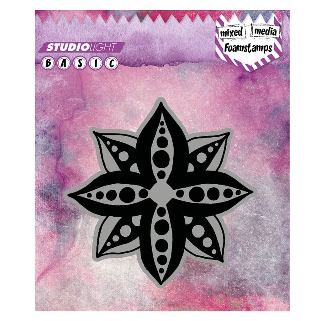Studio Light Mixed Media Foam Stamps - Bloem Nr. 12