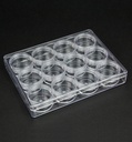 Storage Boxes 12 pcs/ set 160x120x25mm