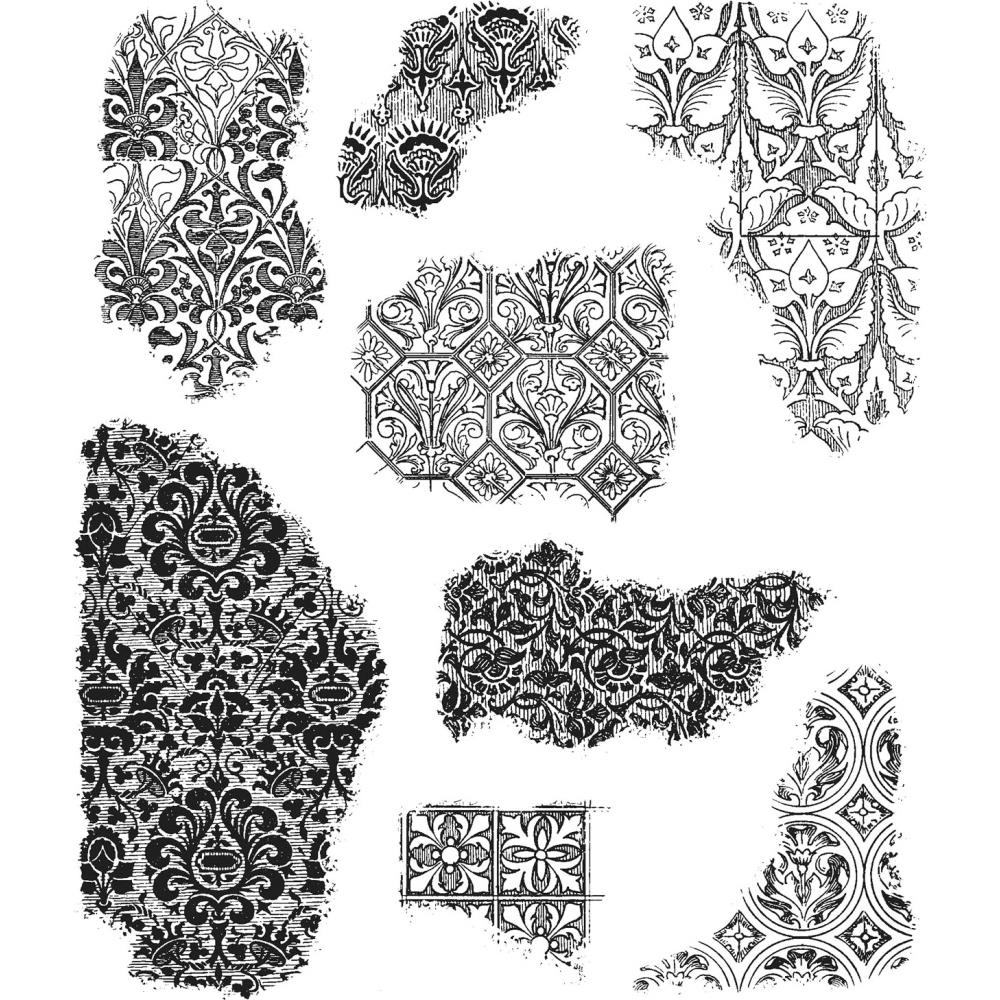 Tim Holtz Cling Stamps - CMS368 Fragments