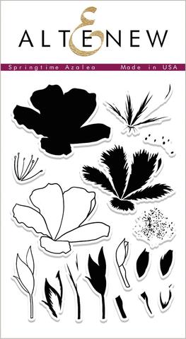 Altenew Clear Stamps - Springtime Azalea