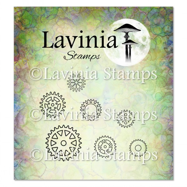 Lavinia Clear Stamps - LAV775 Cog Set 1 Stamp