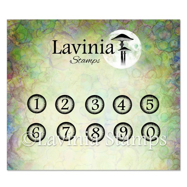 Lavinia Clear Stamps - LAV797 Numbers Stamp