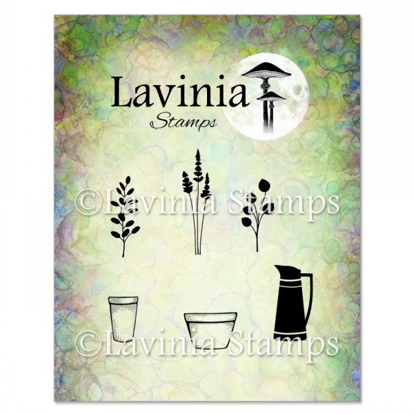 Lavinia Clear Stamps - LAV826 Flower Pots