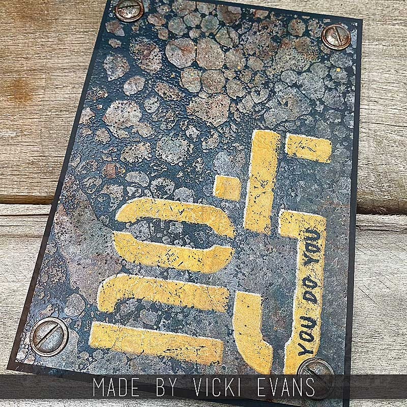 Tim Holtz Cling Stamps - CMS449 Bubbles