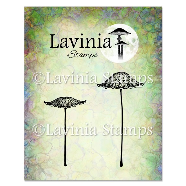 Lavinia Clear Stamps - LAV856 Thistlecap Mushrooms