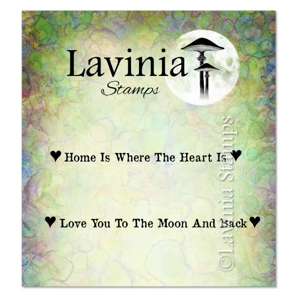 Lavinia Clear Stamps - LAV860 Words from the Heart