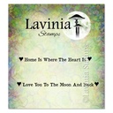 Lavinia Clear Stamps - LAV860 Words from the Heart