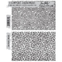 Tim Holtz Cling Stamps - CMS460 Tiny Prints