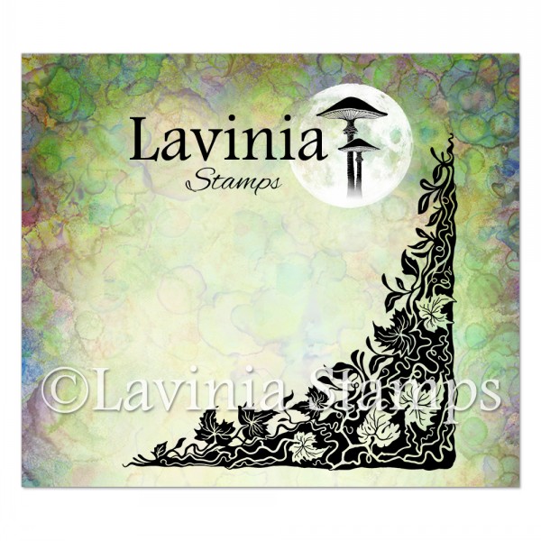 Lavinia Clear Stamps - LAV885 Wild Leaf Corner