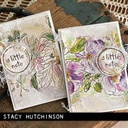 Tim Holtz Cling Stamps - CMS461 Floral Trims
