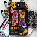 Tim Holtz Cling Stamps - CMS462 Bold Botanicals