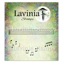 Lavinia Clear Stamps - LAV737 Musical Notes (Small) Stamp