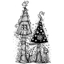 Lavinia Clear Stamps - LAV030 Fairy House