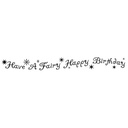 Lavinia Clear Stamps - LAV193 Fairy Happy Birthday