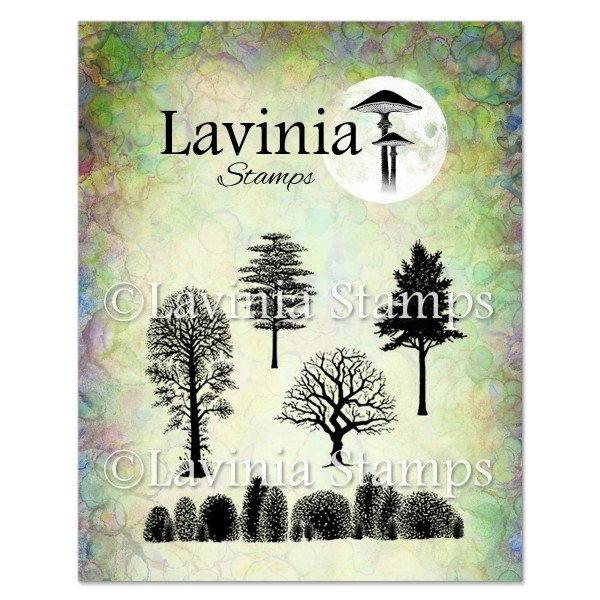 Lavinia Clear Stamps - LAV219 Tree Scene