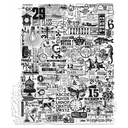 Tim Holtz Cling Stamps - CMS490 Hodgepodge