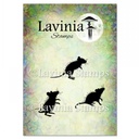 Lavinia Clear Stamps - LAV402 Three Woodland Mice