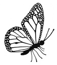 Lavinia Clear Stamps - LAV444 Flutterby Miniature