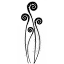 Lavinia Clear Stamps - LAV470 Fern Heads