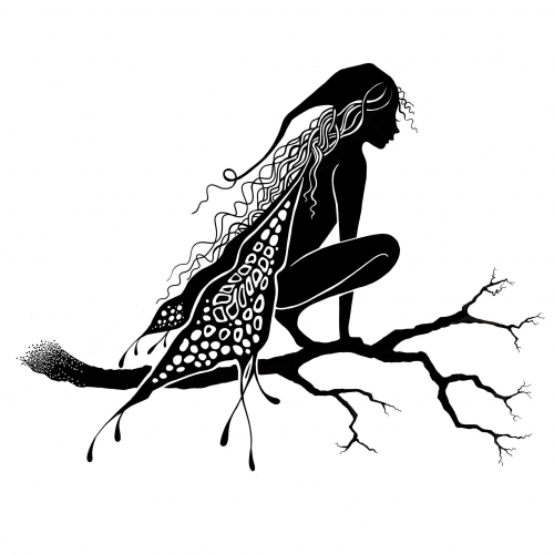 Lavinia Clear Stamps - LAV516 Raven