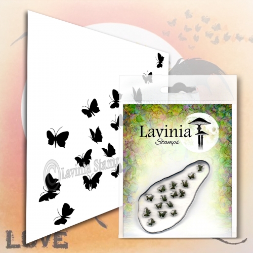 Lavinia Clear Stamps - LAV556 Flutterbies