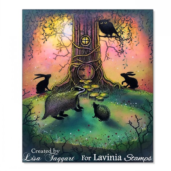 Lavinia Clear Stamps - LAV572 Druid's Inn
