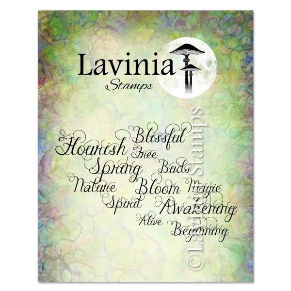 Lavinia Clear Stamps - LAV593 Words of Spring