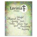 Lavinia Clear Stamps - LAV593 Words of Spring