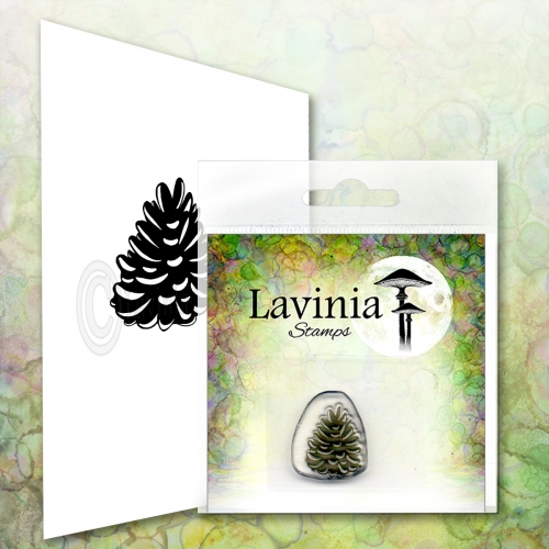 Lavinia Clear Stamps - LAV624 Mini Pine Cone