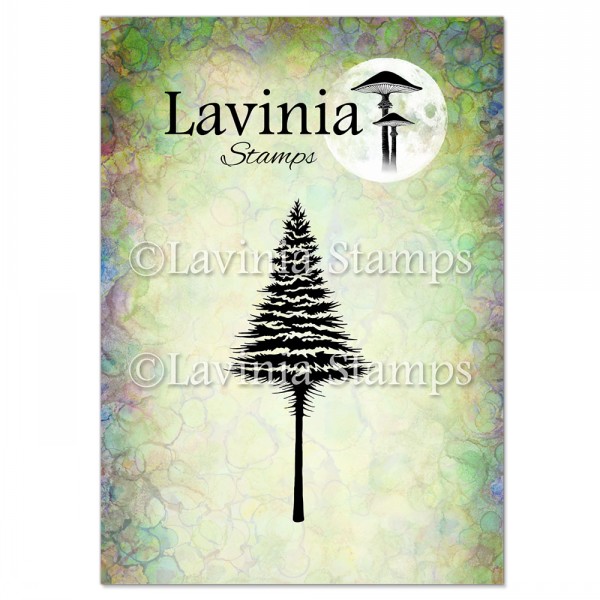 Lavinia Clear Stamps - LAV929 Snowy Fir Tree Small