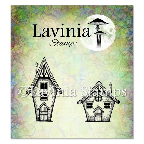 Lavinia Clear Stamps - LAV936 Woodland Cottages