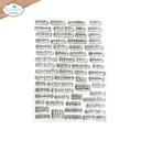 Elizabeth Craft Designs Clear Stamps Planner Essentials Winter Bliss - CS383 The Mini's