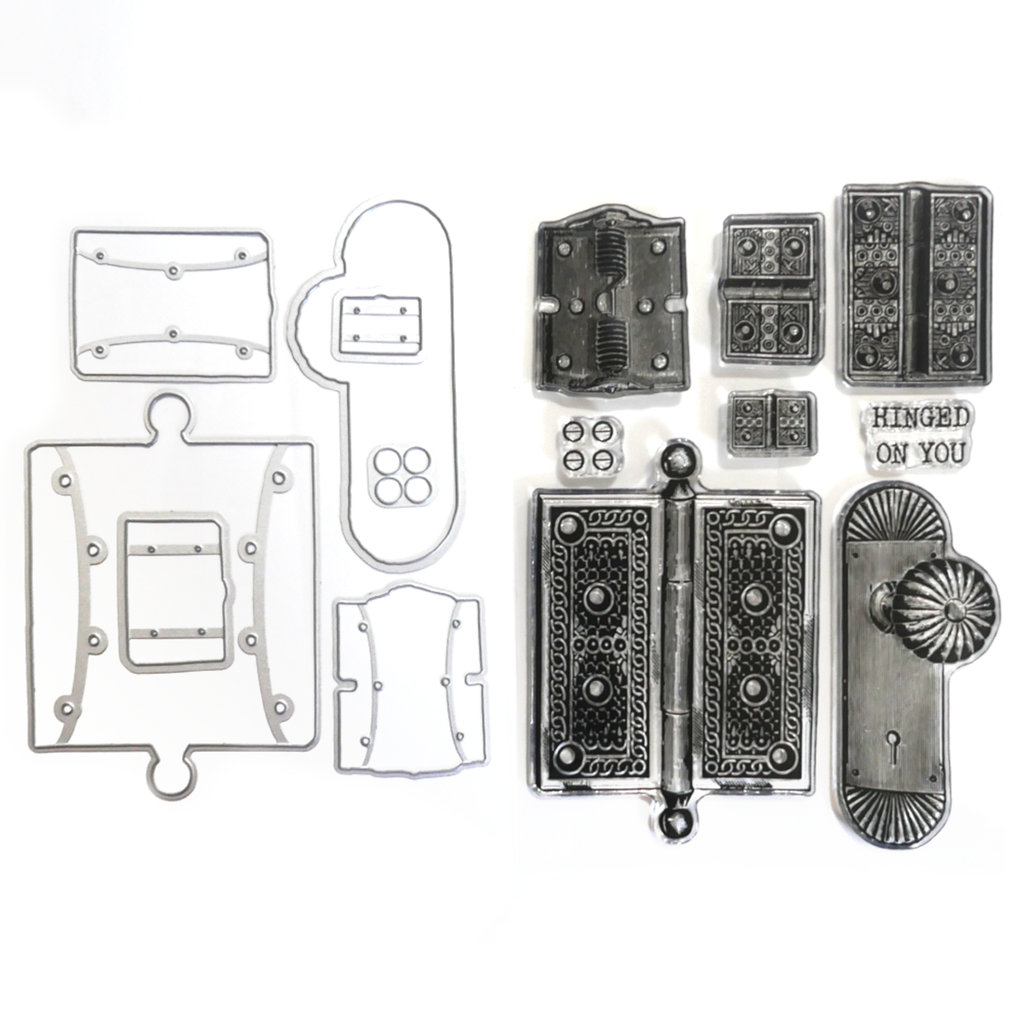 Elizabeth Craft Designs Stamps & Dies Set - CSD389 Hinged